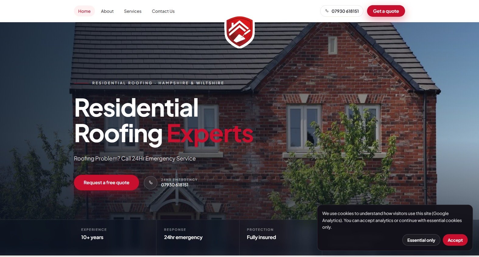 ProofCare website screenshot