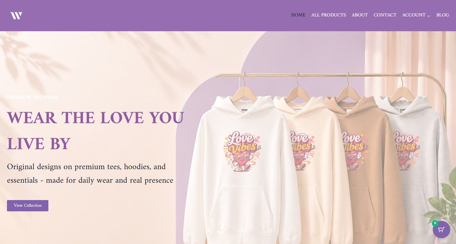 Wain Shop original website screenshot